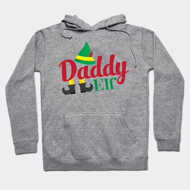 Daddy Elf Hoodie by Christ_Mas0